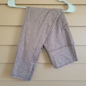 aerie Offline Heather Tan Leggings With Pockets